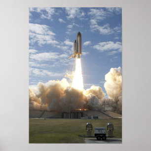 Póster O vaivém espacial Atlantis tira 4