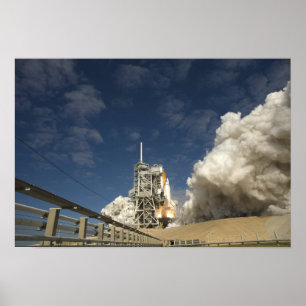 Póster O vaivém espacial Atlantis tira 6