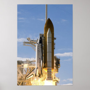 Poster O vaivém espacial Atlantis tira 8