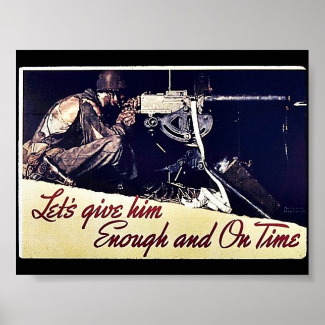 Poster O vamos Dar-Lhe O Suficiente E A Tempo (Frente)