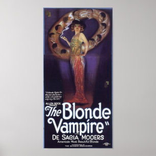 Poster O vampiro louro