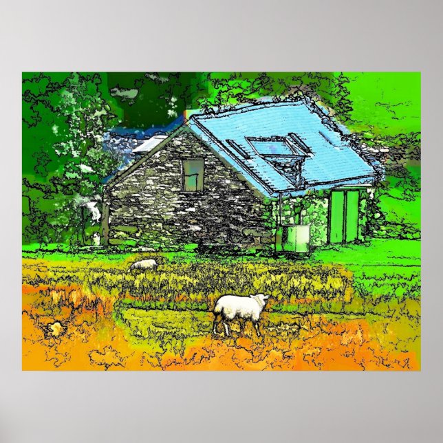 PÓSTER O VELHO BARN (Frente)