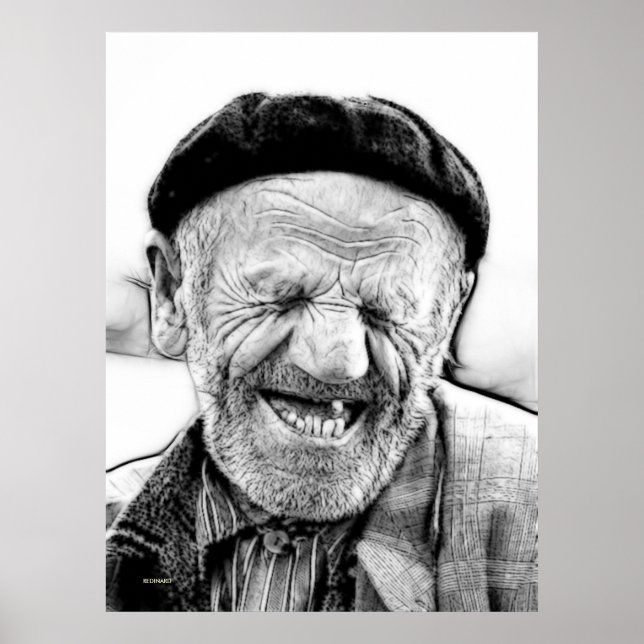 PÓSTER O VELHO HOMEM (Frente)