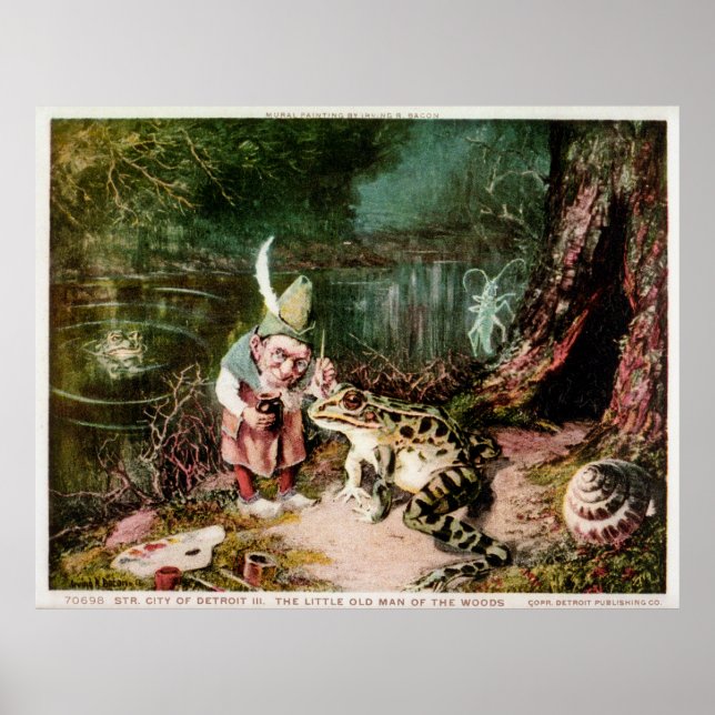 Póster O Velho Homem das Florestas (Frente)