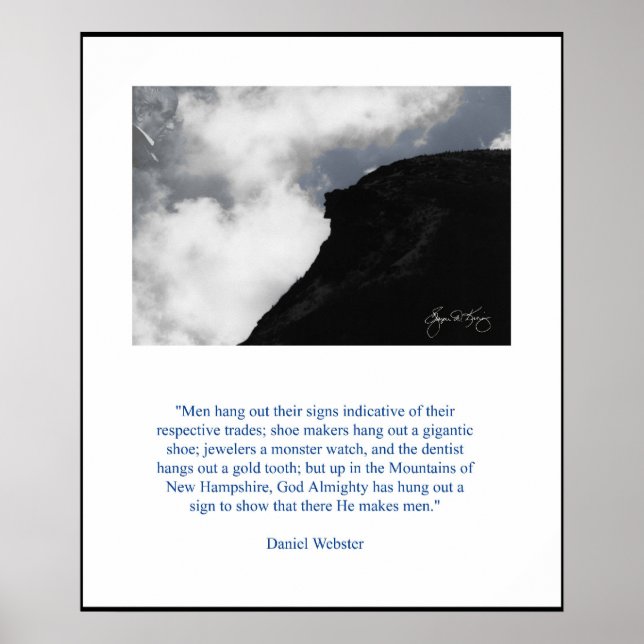 Póster O Velho Homem de Daniel Webster (Frente)