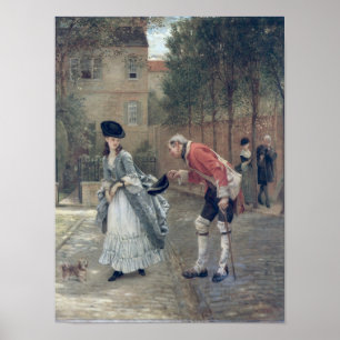 Póster O Velho Soldado, 1869