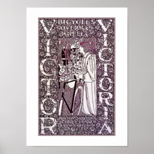 Póster O vencedor, bicicleta Posterr de Victoria perto