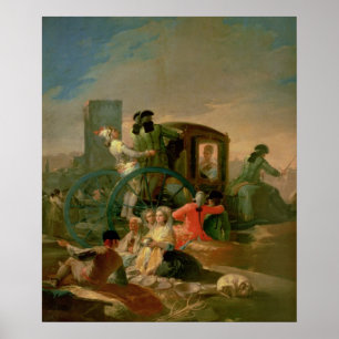 Poster O vendedor da cerâmica, 1778