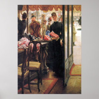 Póster O vendedor por James Tissot