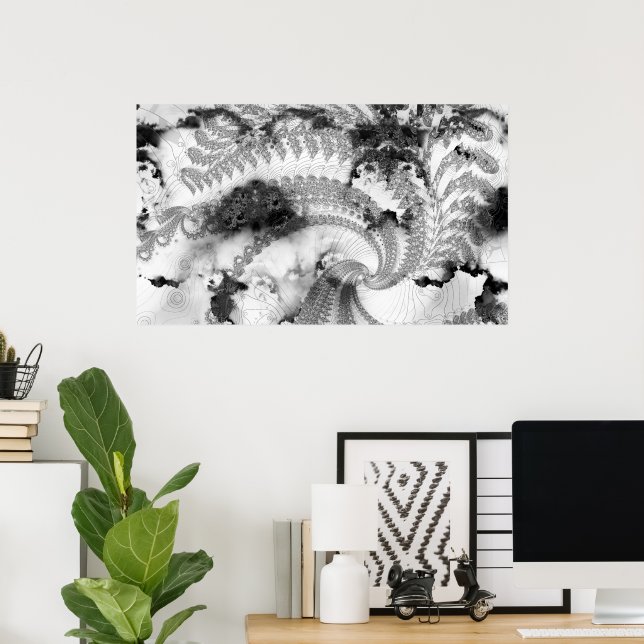 Poster O vento por dia (Escritório em casa)