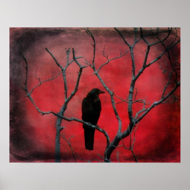 Póster O Vermelho Mais Profundo (Frente)