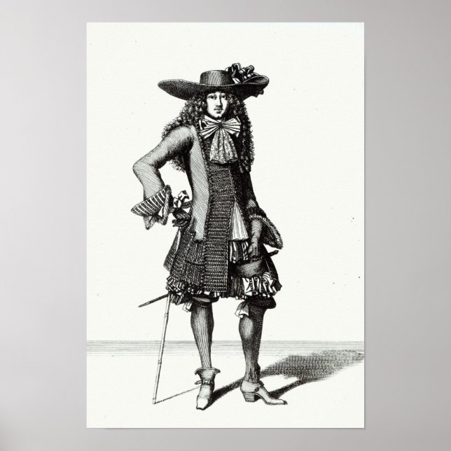 Poster O Vestido da Espada de Verão, 1675 (Frente)