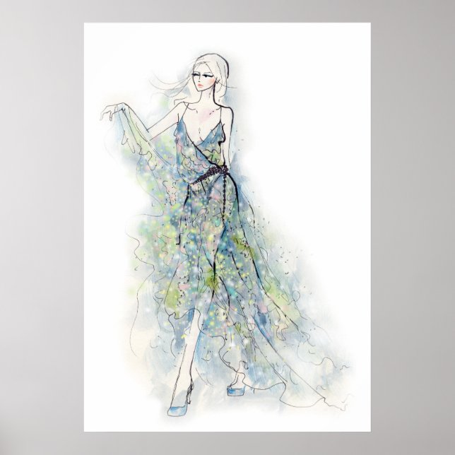 Póster O Vestido De Verão (Frente)