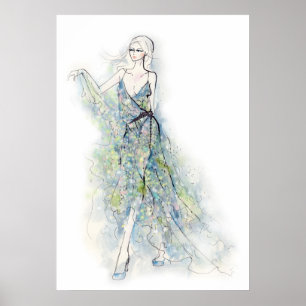 Póster O vestido do verão