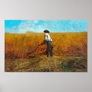 Poster O Veterano num Novo Campo Winslow Homer