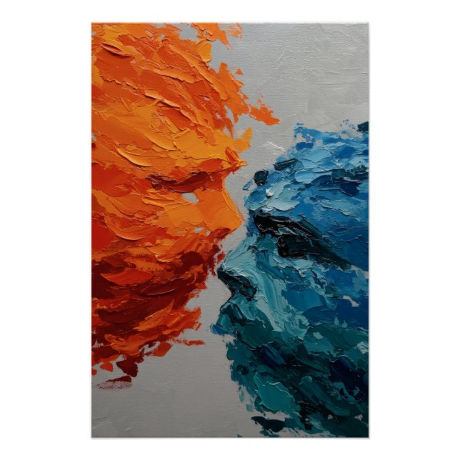 Póster O Véu da Sabedoria Glossy (Frente)