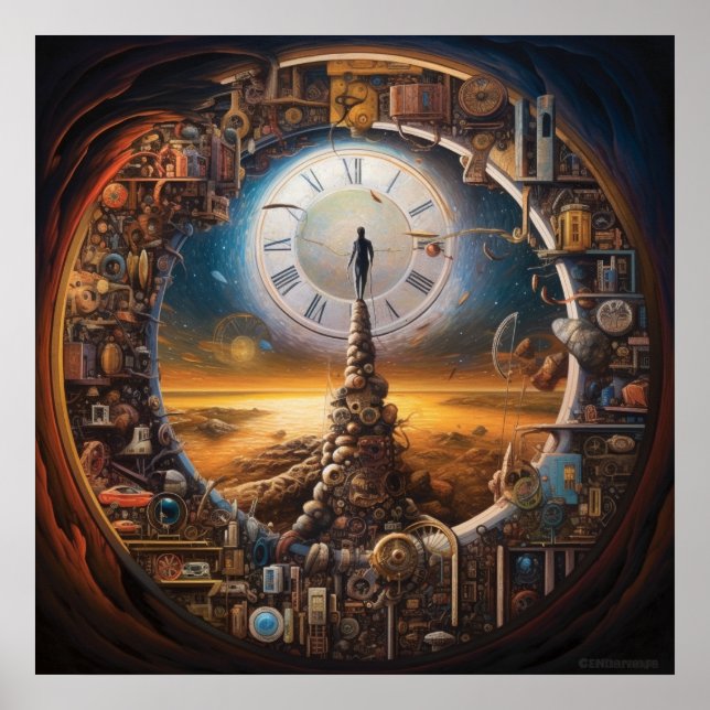 Poster O Viajante do Tempo (Frente)