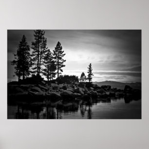 Póster O vidro celestial de Tahoe