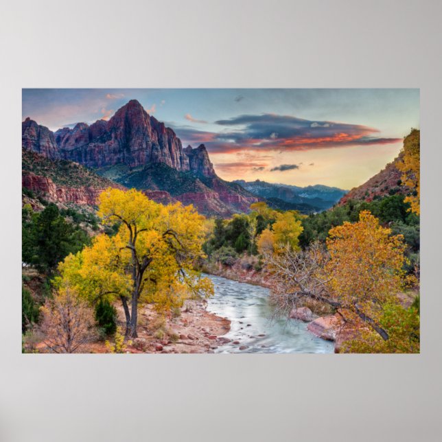 Poster O vigia no outono (Frente)