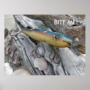 Poster O Vintage Point Jude Cape Codder Lure BITE ME!
