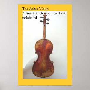 Poster O violino II do calcinador
