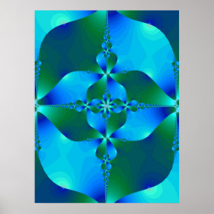 Poster O violoncelo azul