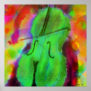 Póster O violoncelo de Apple