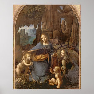 Poster O Virgin das rochas