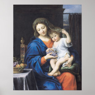 Póster O Virgin das uvas, 1640-50