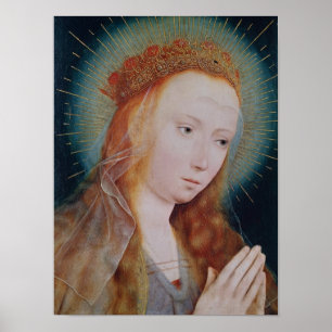 Póster O Virgin na oração