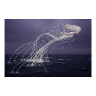 Póster O Voo Etéreo do Espírito do Oceano