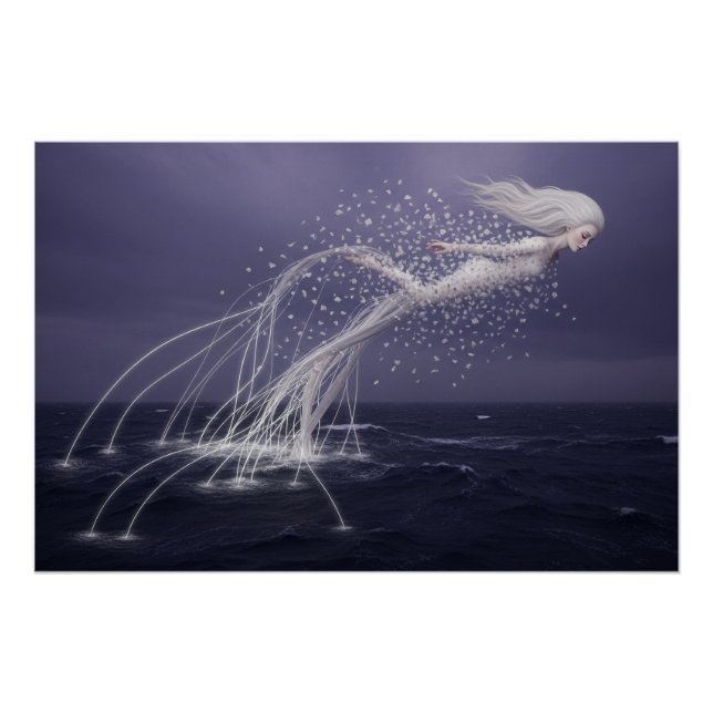 Póster O Voo Etéreo do Espírito do Oceano (Frente)