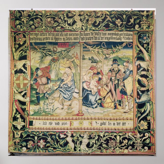 Póster O voo para o Egito e a adoração de (Frente)