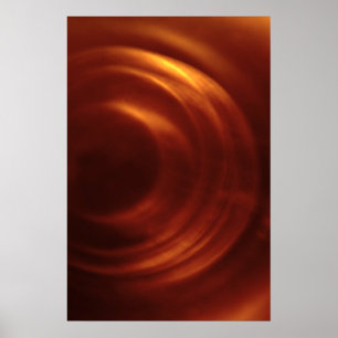 Poster O Vortex Laranja do Viajante do Tempo