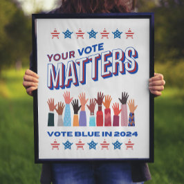 Poster O Vosso Voto Faz Eleições 2024