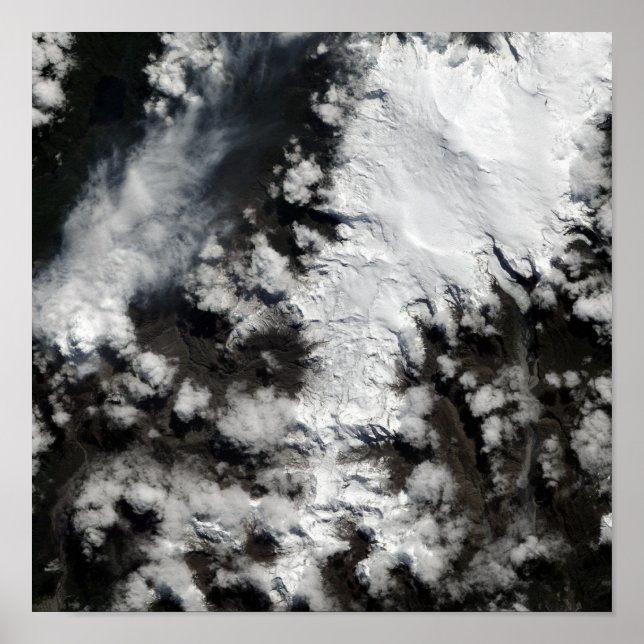 Póster O vulcão Chaiten no Chile (Frente)