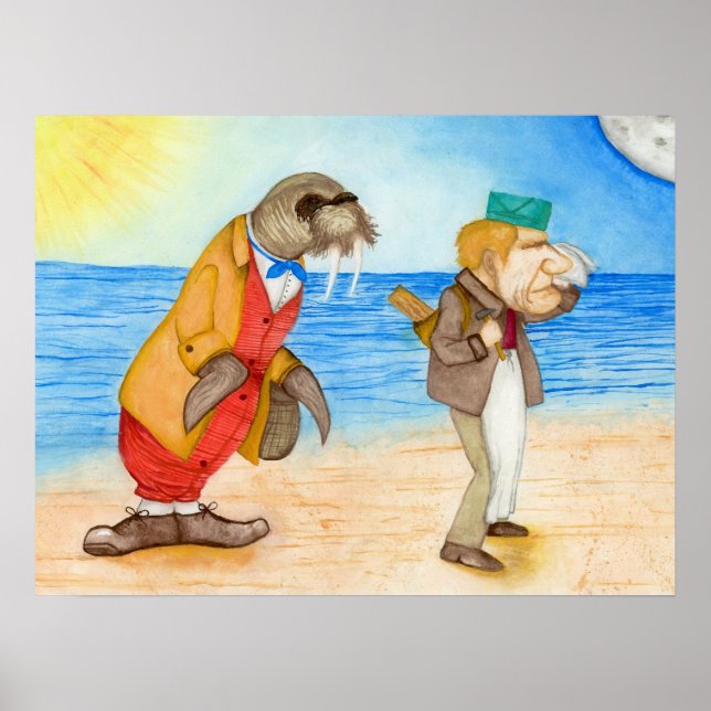 Poster O Walrus e o Carpinteiro (Frente)