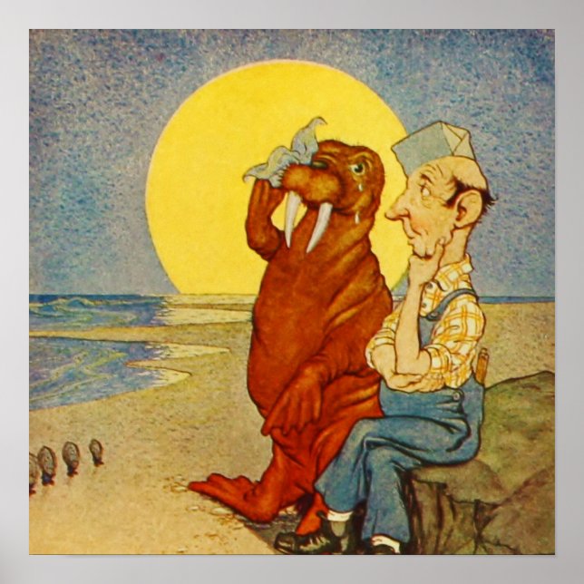 Poster O Walrus e o Carpinteiro (Frente)