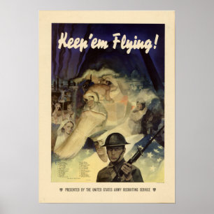 Poster O WWII Mantém-Nos Voando!