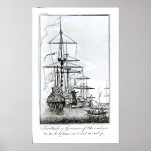 Poster O xeque ou Governador de Moçambique