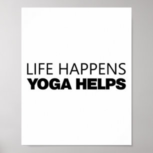Poster O Yoga Ajuda na Vida _14