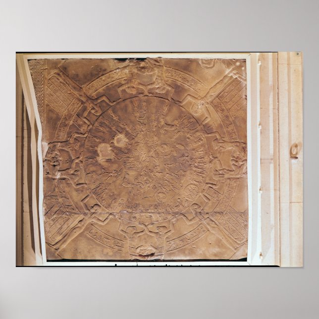 Póster O Zodíaco de Dendarah (Frente)