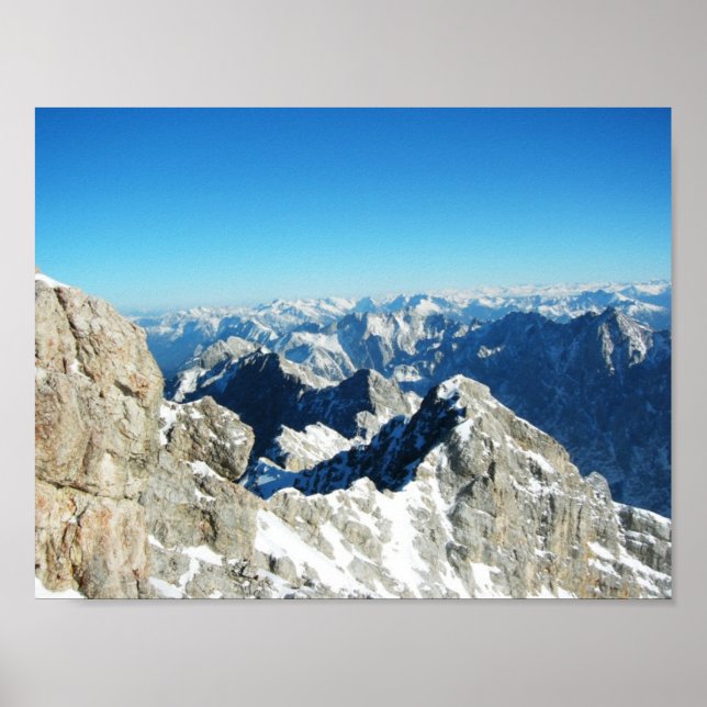 Poster O Zugspitze, Alemanha (Frente)