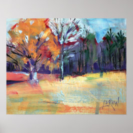 Poster "Oak and Friends" por Larry Lerew 200307