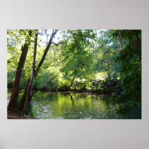 Póster Oak Creek I em Fotografia da Sedona Arizona Nature