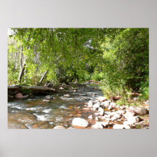 Poster Oak Creek II na Fotografia da Sedona Arizona Natur