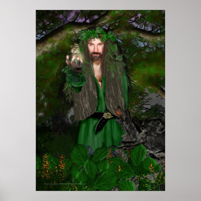 Poster Oak King (Frente)