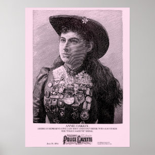 Poster Oakley da gazeta da polícia
