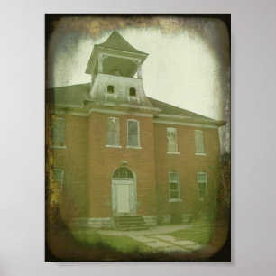 Poster Oakville, Iowa School