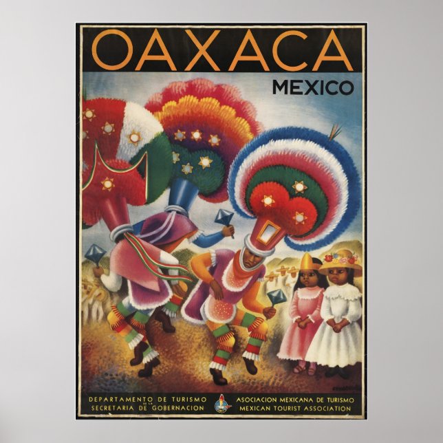 Póster Oaxaca México (Frente)